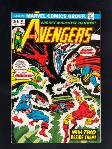 The Avengers #111 (1973) Black Widow Joins the Avengers