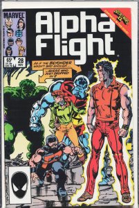 Alpha Flight #28 (1985) Alpha Flight
