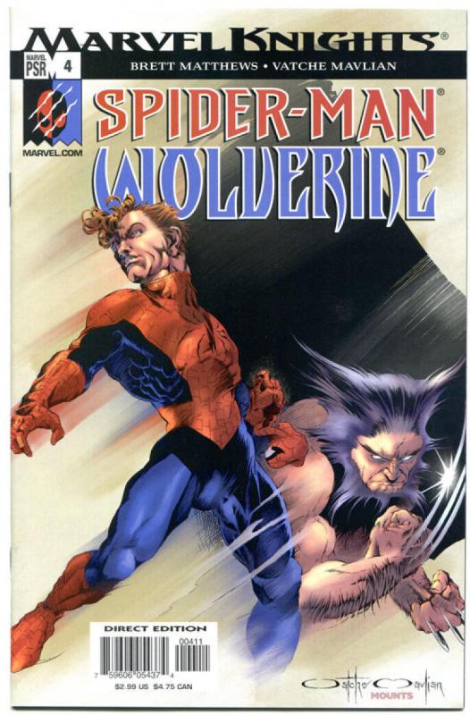 SPIDER-MAN & WOLVERINE #1 2 3 4, NM+, X-Men,Claws, Webbing, more in store