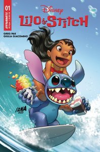 Disney Lilo & Stitch # 1 Foil Cover F NM Dynamite 2024 [V6]