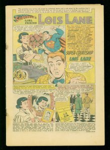 SUPERMAN'S GIRL FRIEND LOIS LANE #4 1958-BARGAIN READING COPY