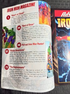 2010 IRON MAN Magazine #1 FN+ 6.5 Ultimate Avengers w/ Poster