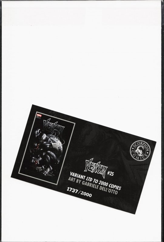 Venom #25 Dell'Otto Cover A (2020) [Key Issue]