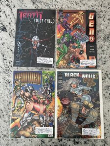 4 Image Comics Black & White 1 + New Men 2 + Gen 13 # 57 + Tenth # 2 NM 61 J841