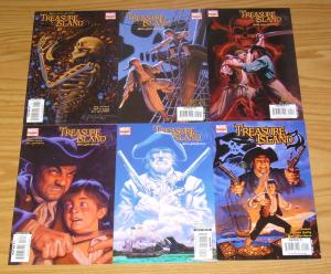 Marvel Illustrated: Treasure Island #1-6 VF/NM completes series - stevenson set 