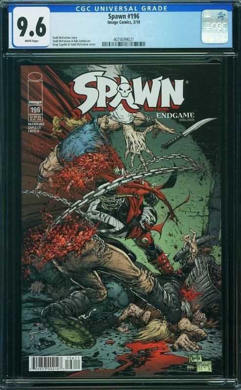 Spawn #196 (2010) CGC 9.6 NM+