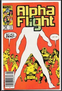 Alpha Flight #25 (1985) Alpha Flight