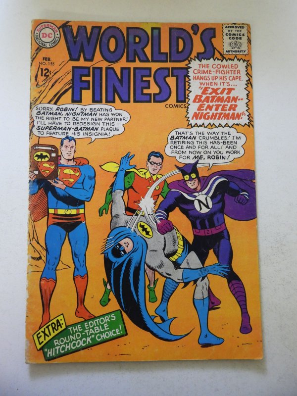 World's Finest Comics #155 (1966) VG Condition