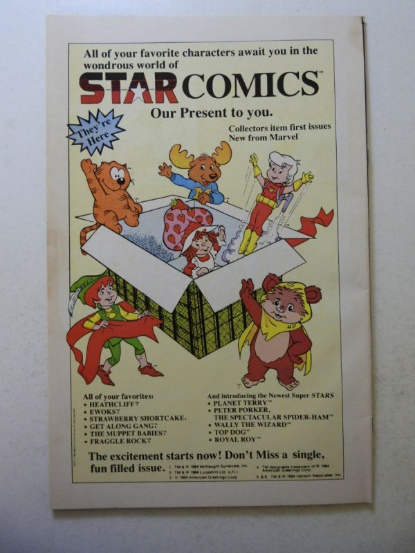 The Uncanny X-Men #193 (1985) FN Condition