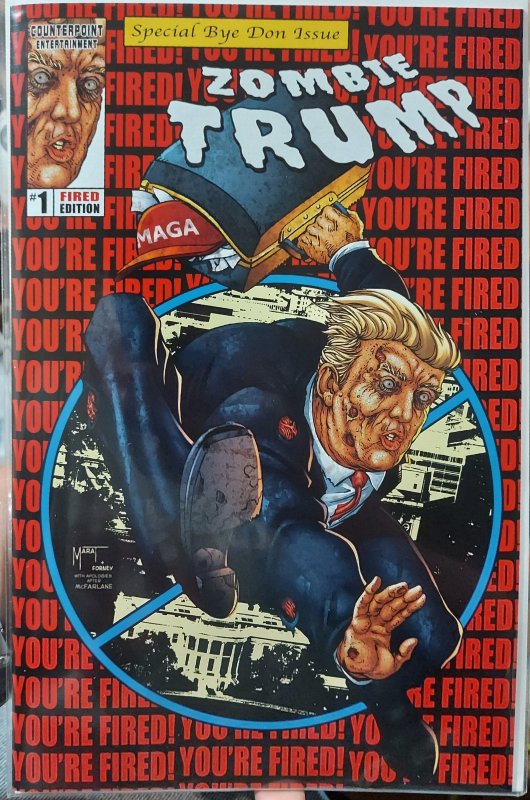 Zombie Trump #1 NM Special Bye Don Issue You're Fired Edition