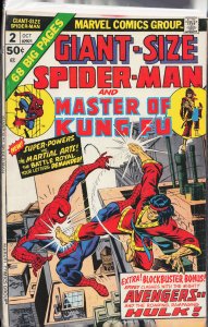 Giant-Size Spider-Man #2 (1974) Master of Kung Fu