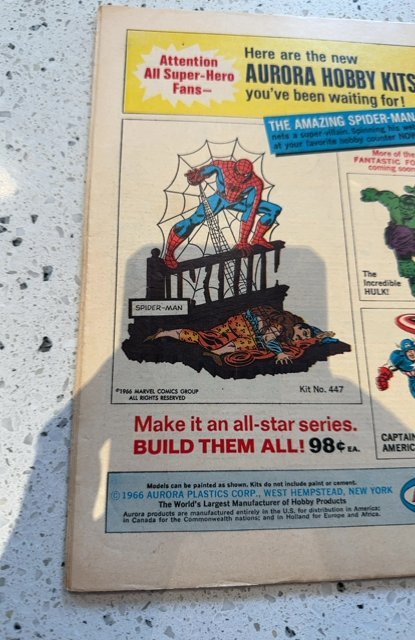 The Amazing Spider-Man #44 (1967)the lizard strikes