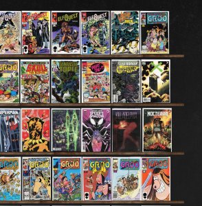 Huge Lot 150+ Comics with Elfquest, Action Comics Weekly, Hercules & More!