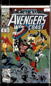 Avengers West Coast #81 (1992) West Coast Avengers / Avengers West Coast