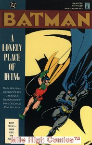 BATMAN: A LONELY PLACE OF DYING TPB (1990 Series) #1 2ND PRINT Very Fine