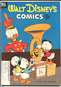 Walt Disney's Comics and Stories #154  1953 - Dell  -VG - Comic Book