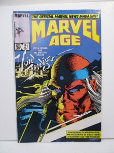 Marvel Age #21 (1984) Void Indigo