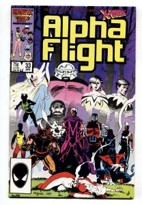 ALPHA FLIGHT #33-comic book MARVEL COMICS-1st LADY DEATHSTRIKE NM-