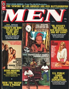Men 11/1973-Samson Pollen-Violence-exploitation-crime-terror-pulp thrills-cheese