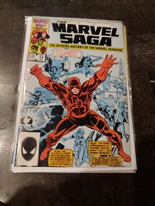 The Marvel Saga The Official History of the Marvel Universe #13 (1986)