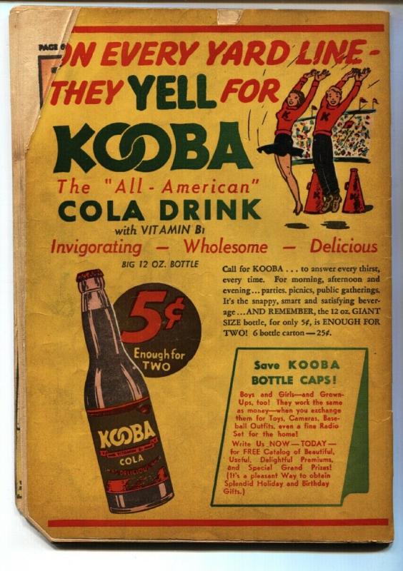 THE FLAME #4 COMIC BOOK-Fox Golden-Age Super-Hero 1941