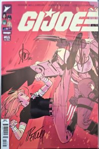 Gi Joe #11 Cvr A Signed Milano/Williamson/Reilly w/COA