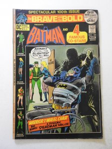 The Brave and the Bold #100 (1972) VG+ Condition