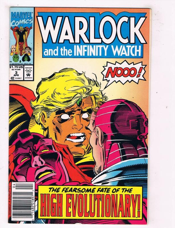 Warlocks & The Infinity Watch #3 VF Marvel Comics Comic Book Apr 1992 DE44