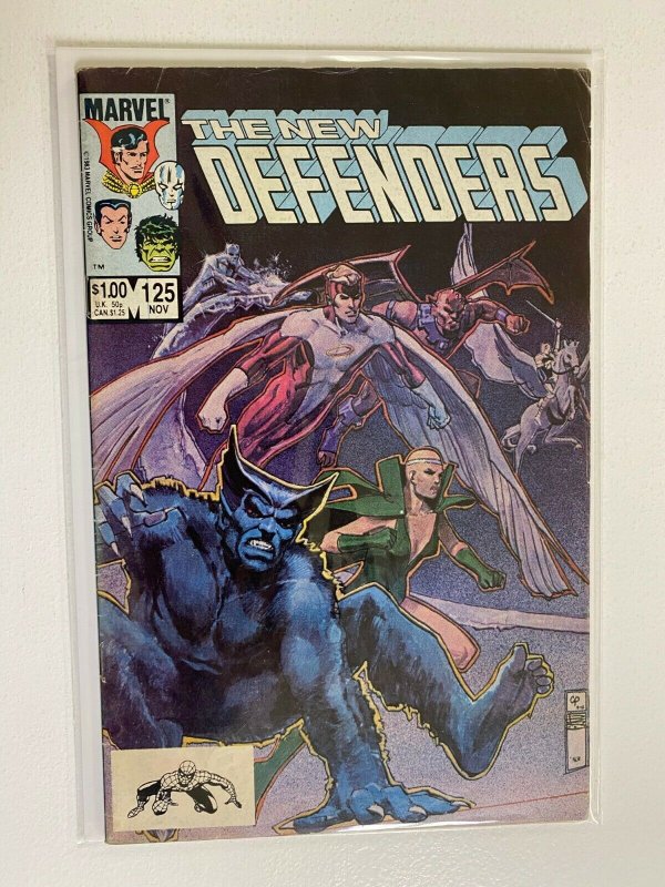 The New Defenders #125 Direct Edition 6.0 FN (1983) 