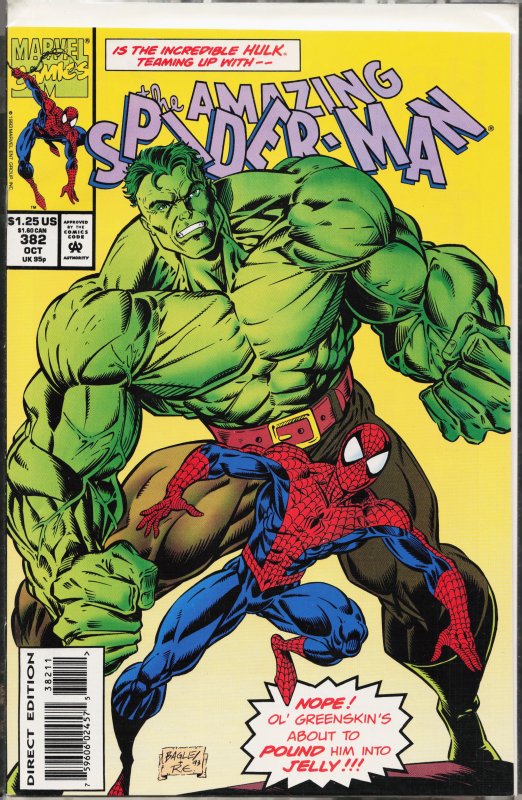 The Amazing Spider-Man #382 (1993) Spider-Man