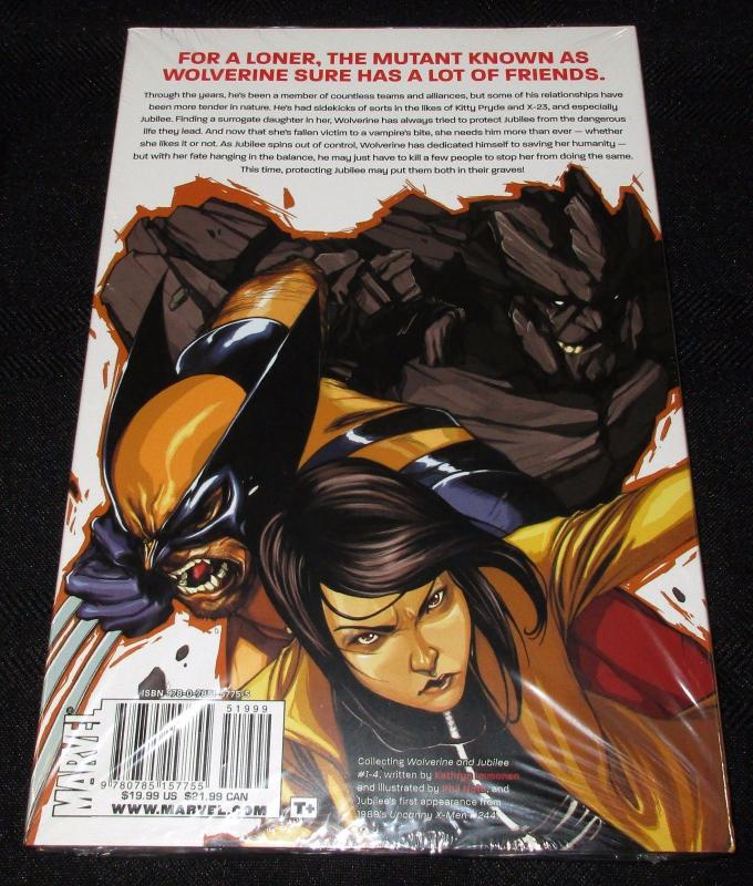 Wolverine & Jubilee Curse of the Mutants Hardcover (Marvel) - New/Sealed!