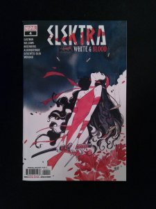 Elektra Black White And Blood #4  Marvel Comics 2022 VF/NM