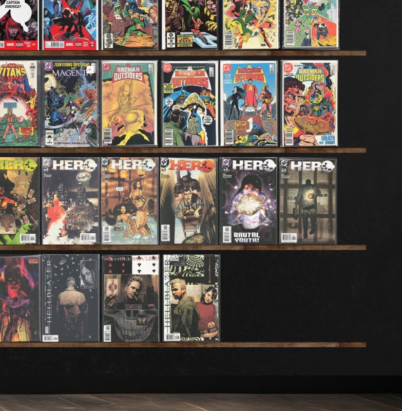 Huge Lot 150+ Comics with All New X-Men, Hellblazer, H E R O, Fables & More!