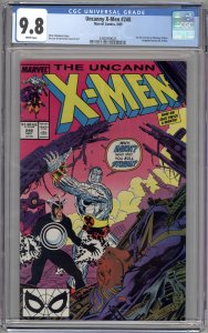 The Uncanny X-Men #248 (1989) CGC 9.8 NM/M 1ST JIM LEE X-MEN ISSUE