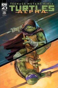 Teenage Mutant Ninja Turtles Alpha #1 Px Variant Idw-prh Comic Book