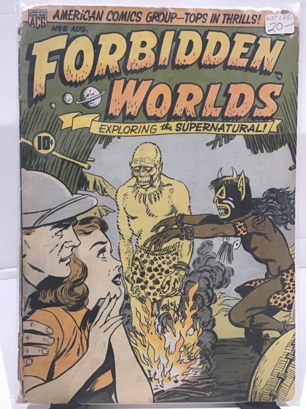 Forbidden Worlds #8 (1952)