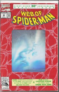 Web of Spider-Man #90 Second Print Cover (1992) Spider-Man