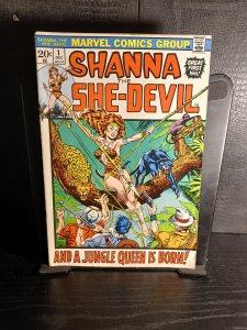 Shanna the She-Devil #1 (1972) Shanna the She-Devil [Key Issue]