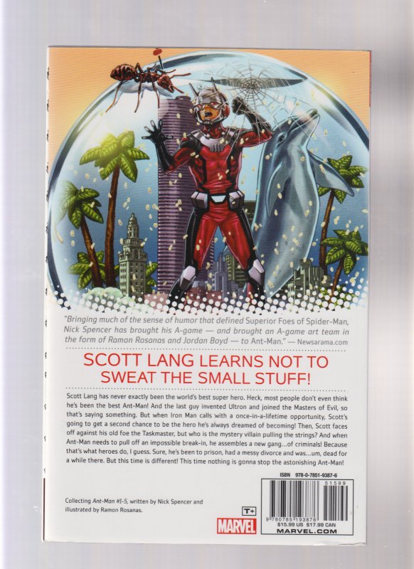 Ant Man Vol 1 - Second Chance Man! (9.2 OB) 2015 TPB HC