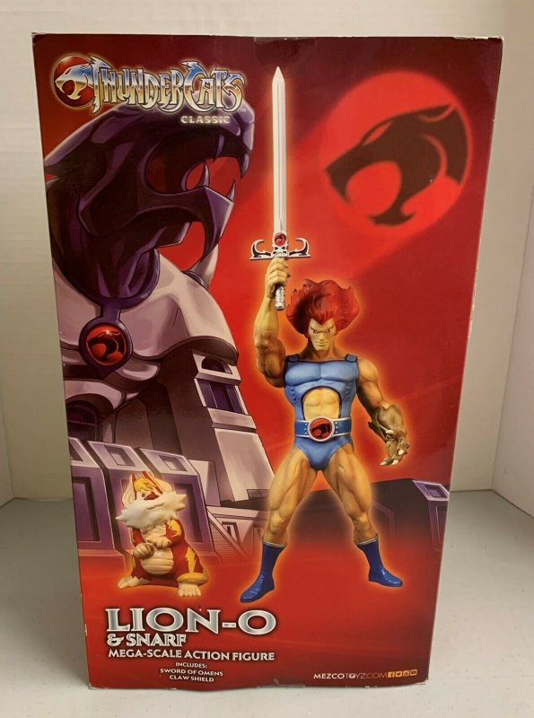 Thundercats 14 Mega-Scale Action Figure: Lion-O & Snarf