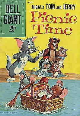 Dell Giants #21 GD; Dell | low grade - Tom & Jerry Picnic Time - we combine ship 