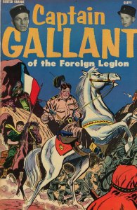 Captain Gallant of the Foreign Legion (one shot)  1955  VG/F