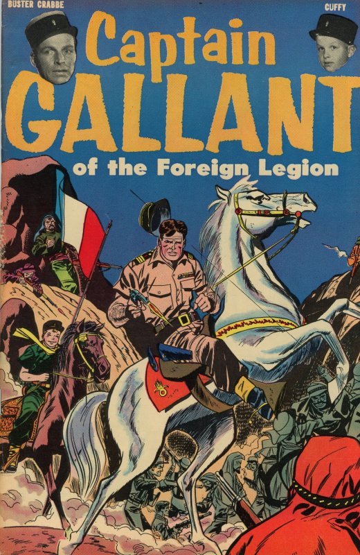 Captain Gallant of the Foreign Legion (one shot)  1955  VG/F