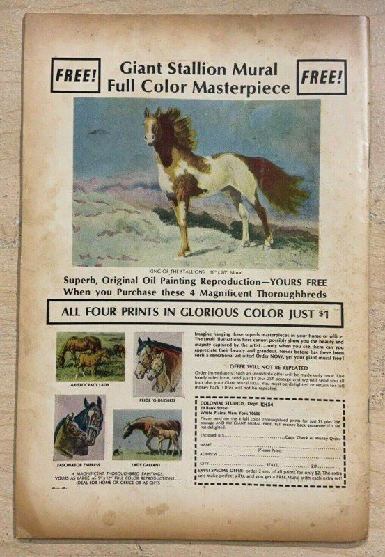 THE PHANTOM #42 (Charlton, 2/1971) G-VG The Ghost Who Walks! Pat Boyette!