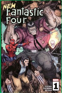New Fantastic Four #1 (2022) Spider-Man/Hulk/Wolverine/Ghost Rider
