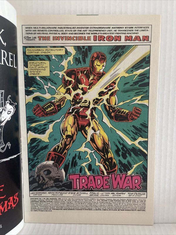 Iron Man #296