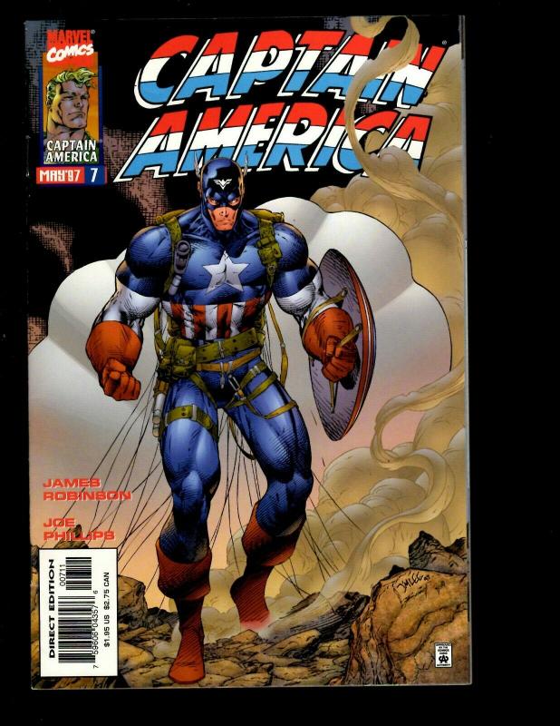 9 Captain America Marvel Comics Out of Time 1 Vol 5 #10 Vol 3 # 1 6 7 +MORE J338