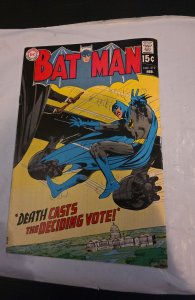 Batman #219 (1970)deathcasts the deciding vote