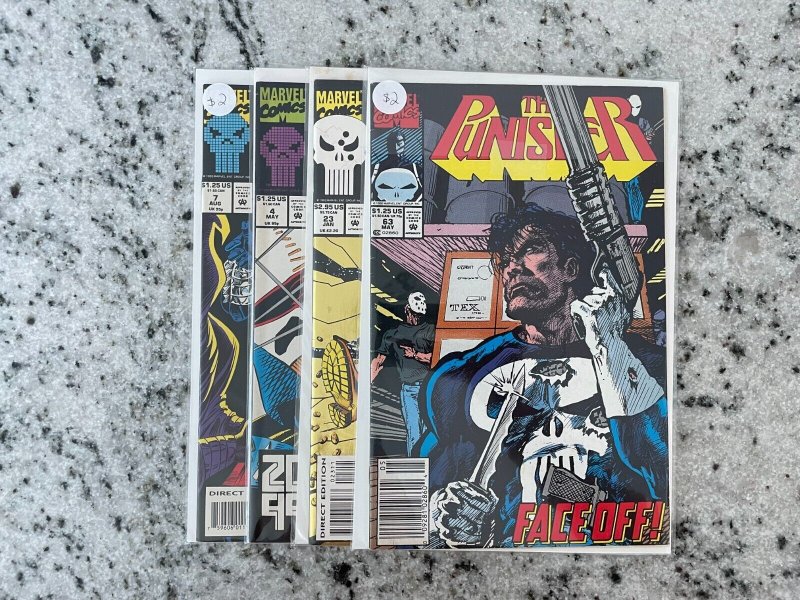 4 Punisher Marvel Comic Books # 63 + War Zone # 23 + 2099 # 4 7 NM 1st Pr 2 J808