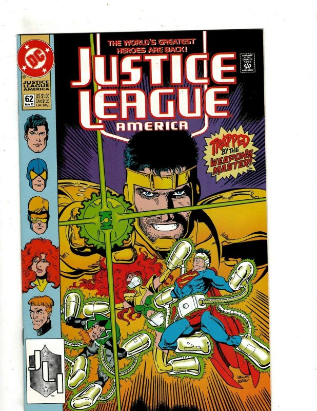 12 Justice League America DC Comics # 55 56 57 58 59 60 61 62 64 66 67 68 HG3